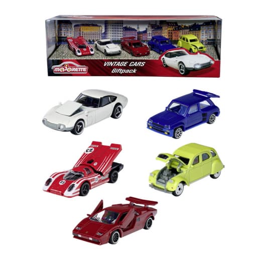Majorette, Vintage Cars 5-Pack