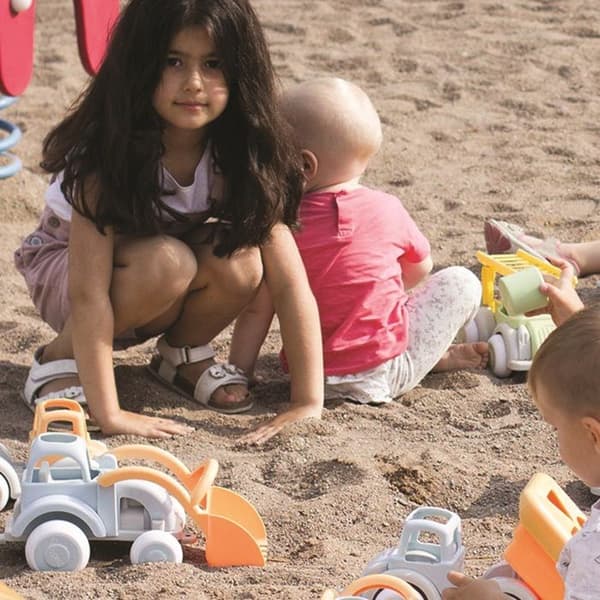 Leksak - VIKINGTOYS - Traktor - Blå och Grön - Inomhus - 3 år och äldre