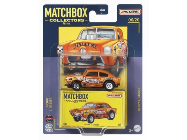 Matchbox GBJ48, Sekalainen, 3 vuosi/vuosia, Metalli, Muovi, Valikoidut värit
