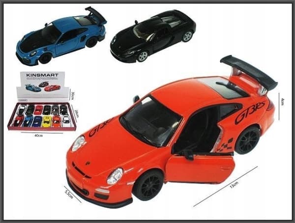 Hipo Porsche collection 13cm 12/disp HXKT268 41286