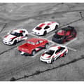 Miniatyrbillede 8 af 8: Majorette Toyota racer-biler, 5 stk, gavepakke