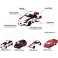 Miniatyrbillede 2 af 8: Majorette Toyota racer-biler, 5 stk, gavepakke