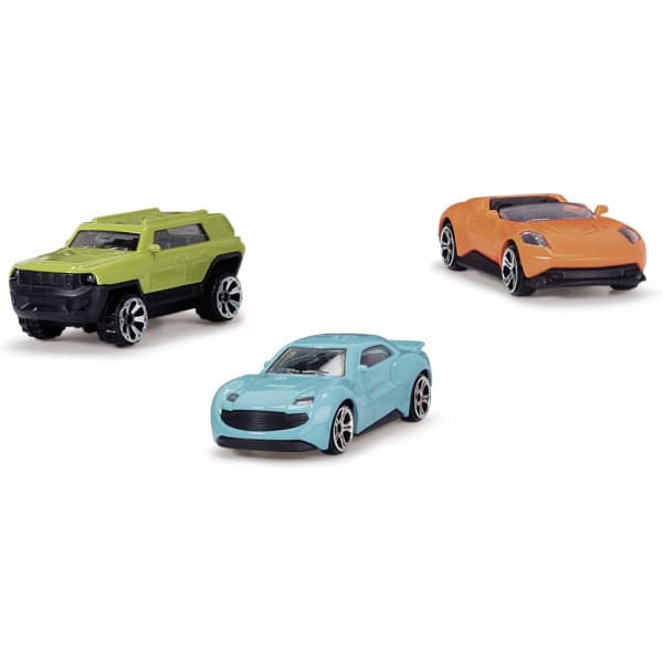 Dickie Toys -biltransport och 4 småbilar