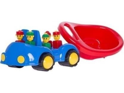 Ptyś bil med figurer