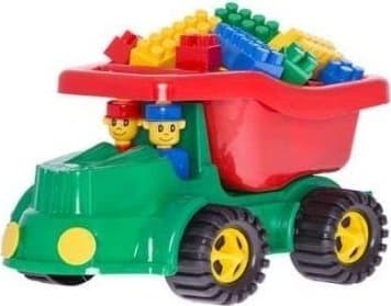 Jeep auto lohkojen kanssa