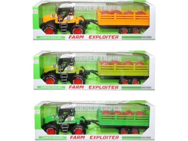 Teka Traktor med släp MIX