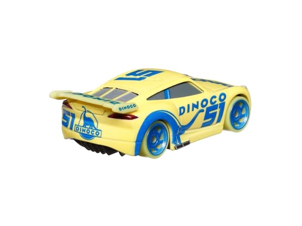 Mattel Bilar lyser i mörkret racerbilar, dinos lyser i mörkret fordon