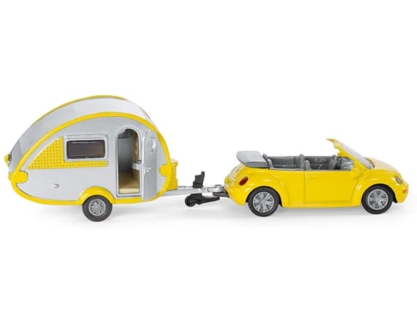 Siku Car With Trailer Caravan