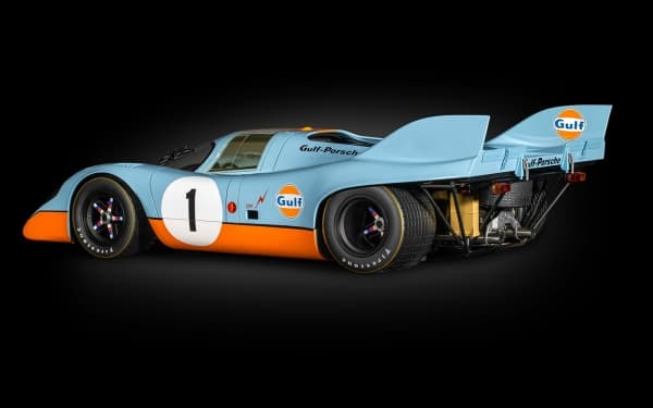 Pocher HK118, Urheiluautomalli, Kokoonpanosarja, 1:8, Porsche 917K - Gulf Edition, Minkä tahansa sukupuolen, Metalli, Muovi, Kumi