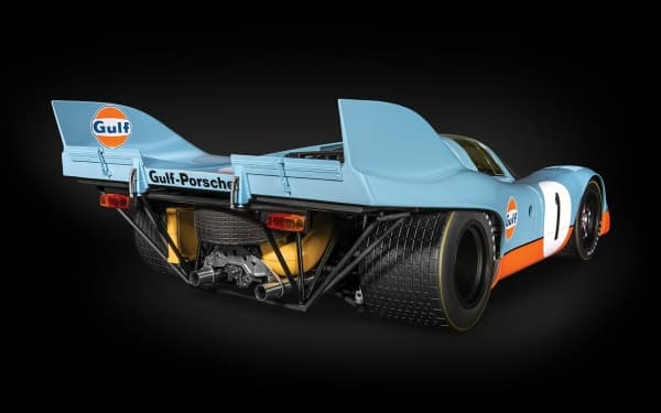Pocher HK118, Urheiluautomalli, Kokoonpanosarja, 1:8, Porsche 917K - Gulf Edition, Minkä tahansa sukupuolen, Metalli, Muovi, Kumi