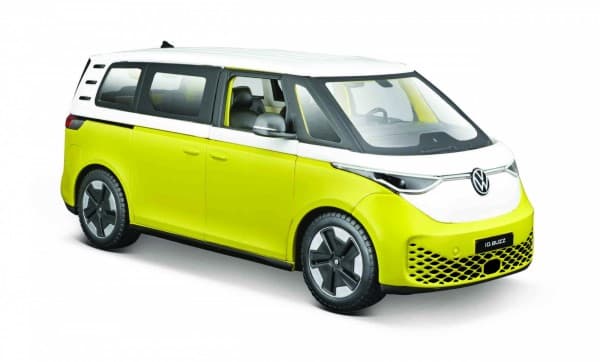 Maisto Model metalowy volkswagen 2023 id. buzz geltona 1/24