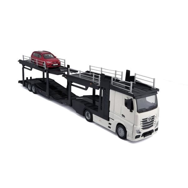 BURAGO 1/43:e Skala Diecast Mercedes Benz Actors Truck StreetFire Car