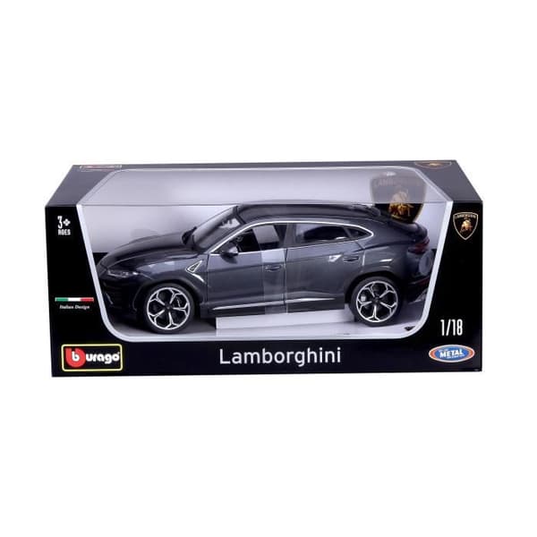 Samlarbil - BBURAGO - Gul Lamborghini Urus - 1/18:e skala
