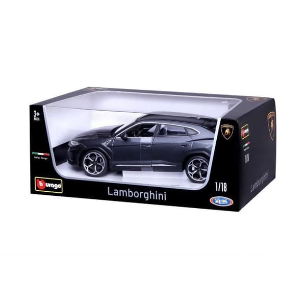 Samlarbil - BBURAGO - Gul Lamborghini Urus - 1/18:e skala