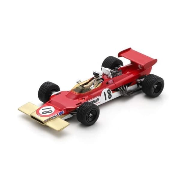 Miniatyrer monterade - Spark - Lotus 1969 Bonnier - 1/43 - Formel 1 - Vit