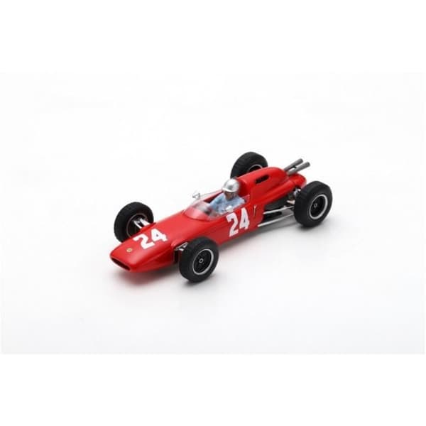 Miniatyrer monterade - Spark - Lotus 1962 Vaccarella - Röd - 1/43 - Formel 1