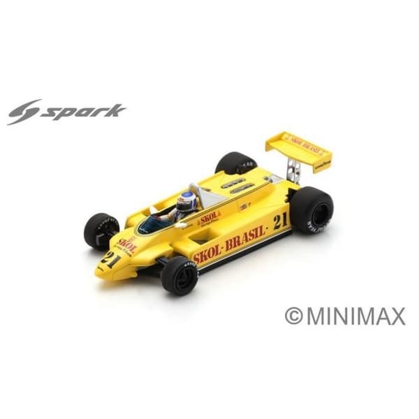 Monterade miniatyrer - Fittipaldi 1980 Rosberg 1/43 Spark