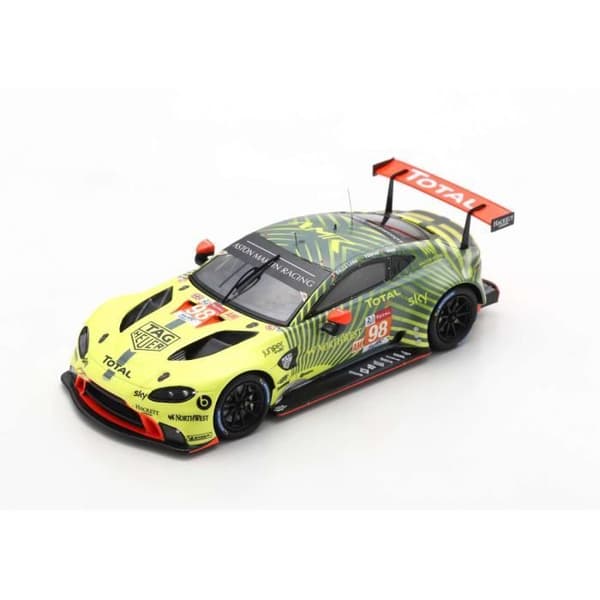 Miniatyrer monterade - Spark - Vantage AMR #98 - 1/43 - Grön - 24H du Mans 2020