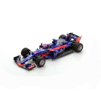Skalmodell - Spark - Toro Rosso STR12 - Brendon Hartley - US GP 2017 - Mörkblå - 1:43