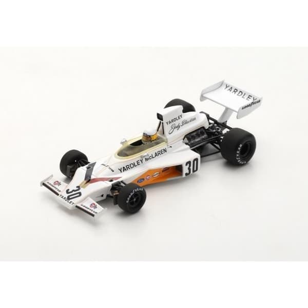 Miniatyrer monterade - Spark - M23 GP England - Mac Laren 1973 Scheckter - 1/43 - Blandat