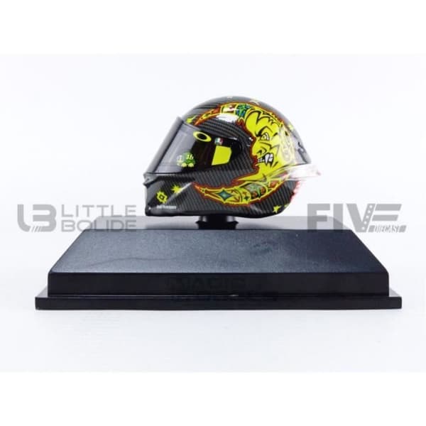 Samlarbil i miniatyr - MINICHAMPS 1/8 - AGV Moto GP Test Sepang Dag 1 - 2018 - Vit