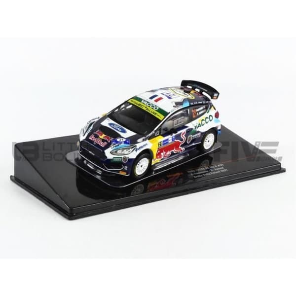 Samlarbil - IXO 1/43 - FORD Fiesta R5 MKII - Artic Rally Finland 2021 - Vit - RAM800LQ