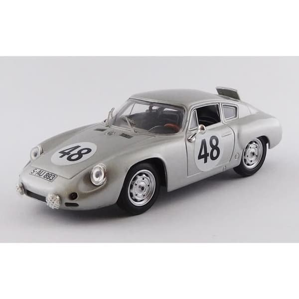 Miniatyrmodeller - Bästa - Porsche 1962 Gurney - 1/43 - Grå - Blandad
