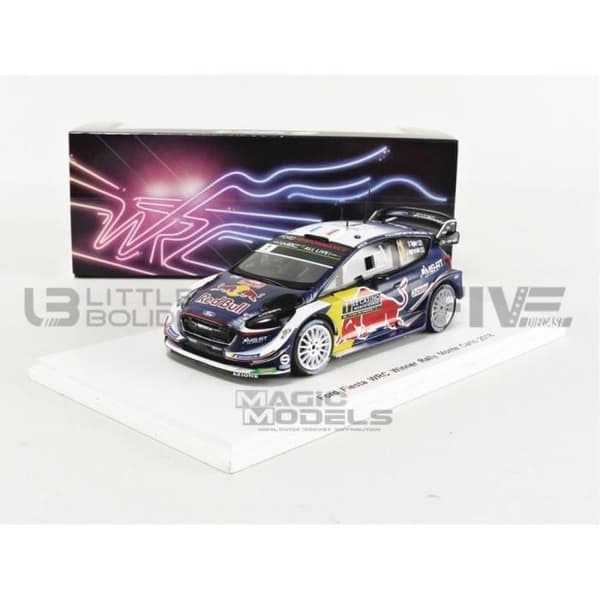 Samlarbil i miniatyr - SPARK 1/43 - FORD Fiesta WRC - Blå / Silver - S5951