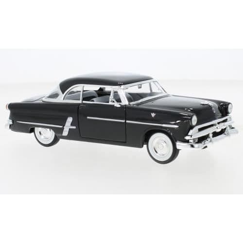 Monterade miniatyrer - Ford Crestline Victoria Black 1953 1/24 Welly