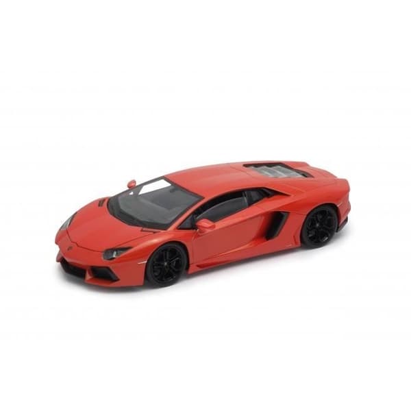 Monterade miniatyrer - Lamborghini Aventador LP700-4 orange 1/24 Welly