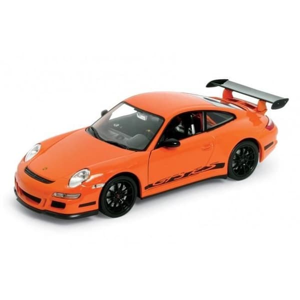 Monterade miniatyrer - Porsche 911 GT3 RS (997) orange 1/24 Welly
