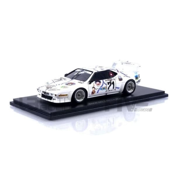 Miniatyrbil - SPARK - BMW M1 - Le Mans 1981 - 1/43 - Vit