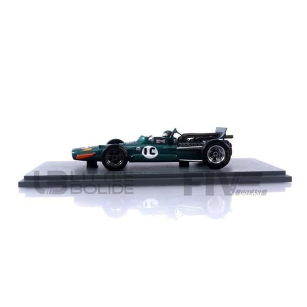 Samlarbil i miniatyr - SPARK 1/43 - BRM P133 - Canadian GP 1969 - Grön / Orange