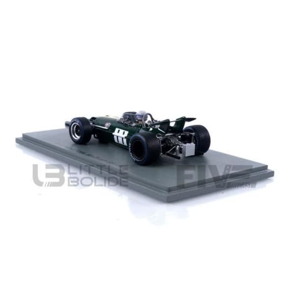 Samlarbil i miniatyr - SPARK 1/43 - BRABHAM BT26A - Holländsk GP 1969 - Grön/Gul