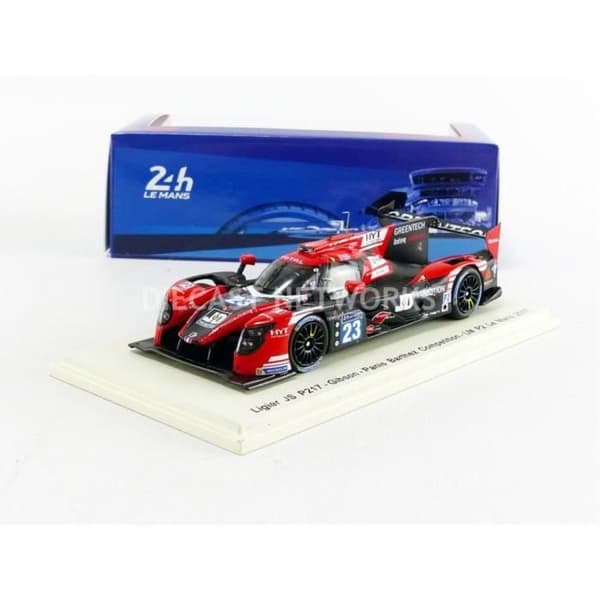 Samlarbil - SPARK - LIGIER JS P217 Gibson LMP2 - Röd / Svart - 1/43 - Le Mans 2017