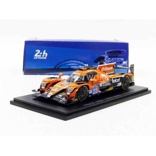 Samlarbil - SPARK - ORECA 07 Gibson LMP2 - Le Mans 2017 - Orange/Svart - 1/43