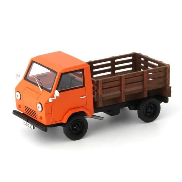Miniatyrer monterade - AutoCult - Volkswagen Basistransporter - Orange - 1/43 - Tyskland 1973