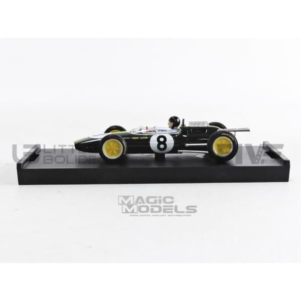 Samlarbil i skala - BRUMM - LOTUS 25 - GP Italien 1963 - Grön / Gul - 1/43