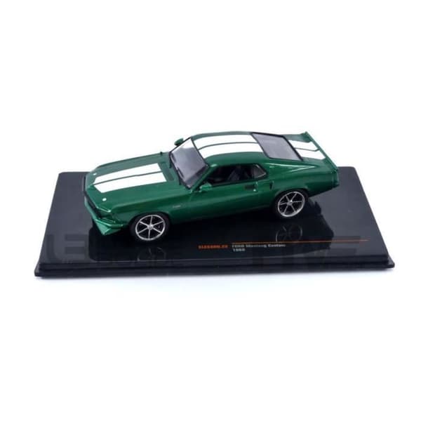 Samling av Miniatyrbil - IXO - FORD Mustang Fastback - 1969 - Skala 1/43 - Grön