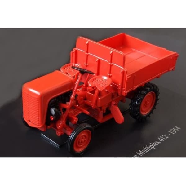 Monterade miniatyrer - Övrigt - Bénétullière Multiplex 412 - 1/43 - Röd - Lantbruk &amp; Maskiner