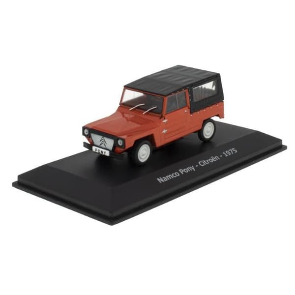 Monterade miniatyrer - Citroen Namco Pony - Röd 1975 1/43 Press Series