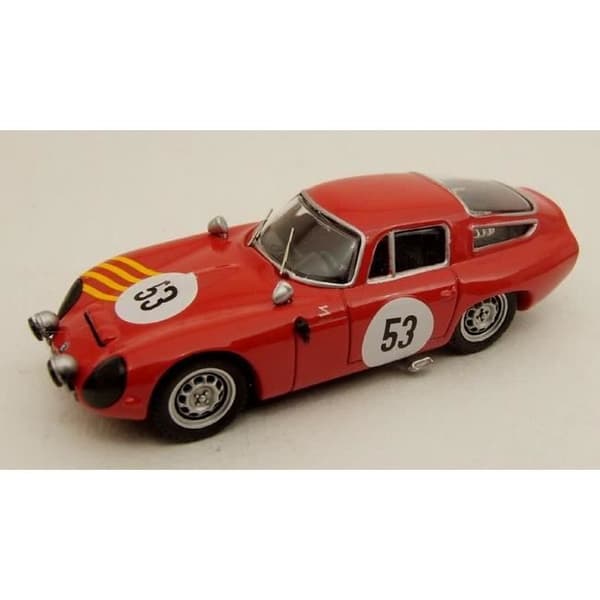 Miniatyrfordon - Bästa - Alfa Romeo 1964 - TZ1 #53 Sebring - 1/43 - Röd