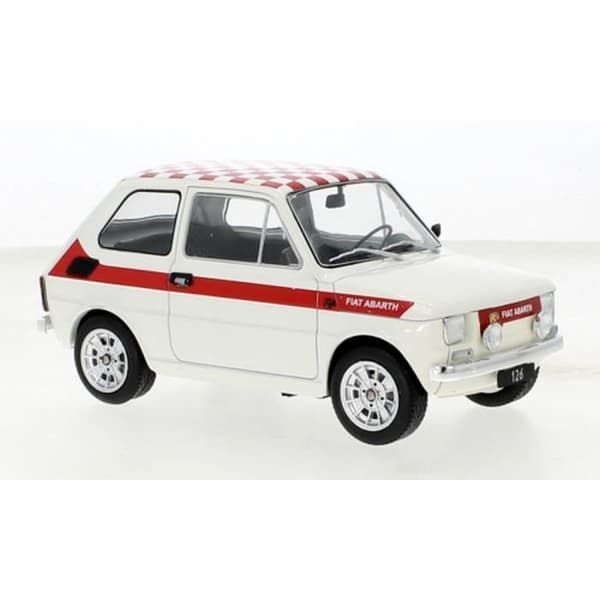Monterade miniatyrer - Fiat 126 Abarth 1972 1/18 MCG