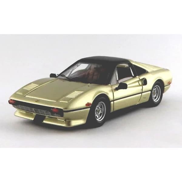 Monterade miniatyrer - Bäst - Ferrari 308 GTS - Guld - 1/43 - James Coburn bil