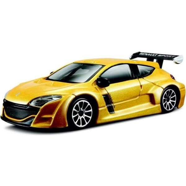 Monterade miniatyrer - Renault Mégane Trophy gul 1/43 Burago