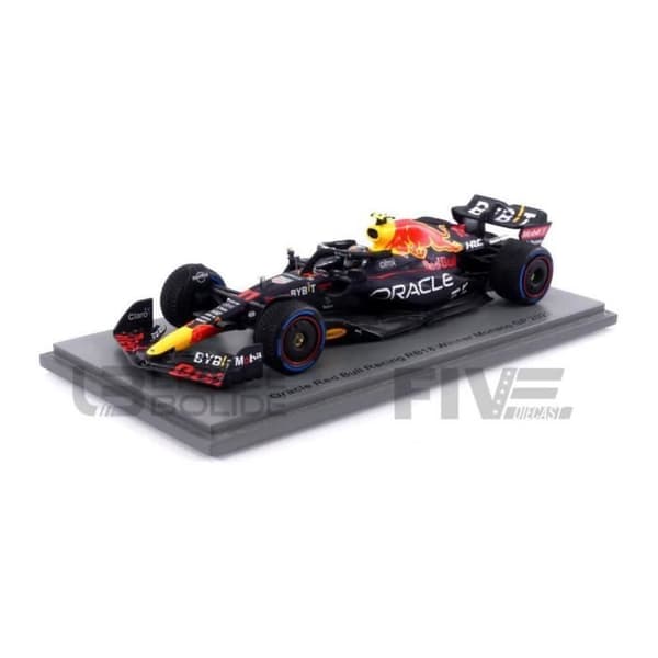 Samlarbil i miniatyr - SPARK 1/43 - RED BULL RB18 - Vinnare GP Monaco 2022 - Blå / Röd / Gul - S8533