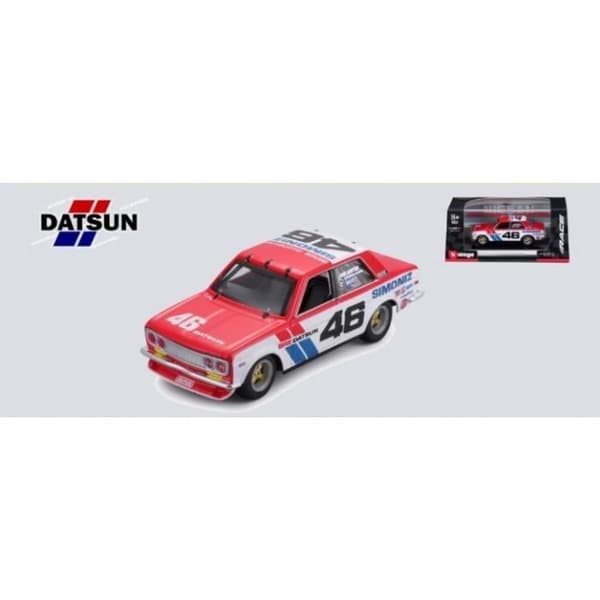 Monterade modeller - Datsun 510 1/43 Burago