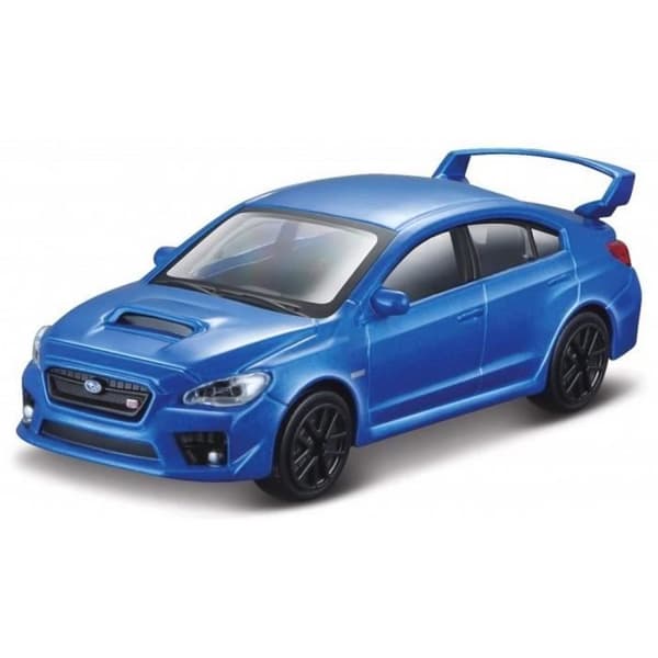 Monterade miniatyrer - Burago - WRX STI Blå 2017 - 1/43 - Sedan &amp; Coupe - Färg Blå