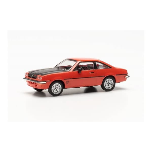 Monterade miniatyrer - Opel Manta B Blood orange 1/87 Herpa