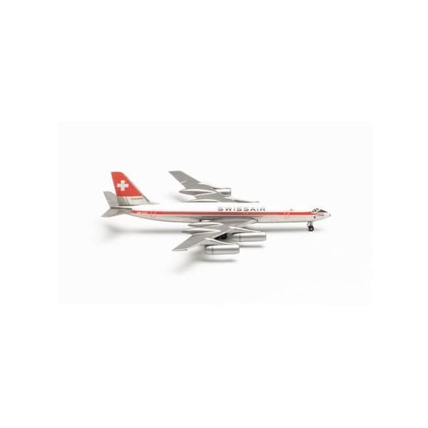 Monterade miniatyrer - Swissair Convair CV-990 Coronado HB-ICC St. Gallen 1/500 Herpa